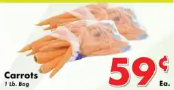 Valley Marketplace Carrots offer
