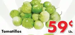 Valley Marketplace Tomatillos offer