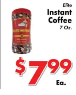 Valley Marketplace Elite Instant Coffee offer