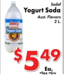 Valley Marketplace Sadaf Yogurt Soda offer
