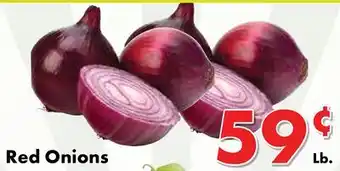 Valley Marketplace Red Onions offer