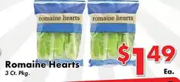 Valley Marketplace Romaine Hearts offer