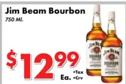 Valley Marketplace Jim Beam Bourbon offer
