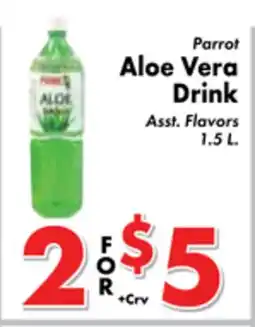 Valley Marketplace Parrot Aloe Vera Drink offer