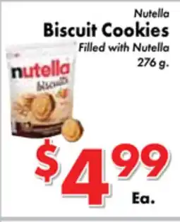 Valley Marketplace Nutella Biscuit Cookies offer