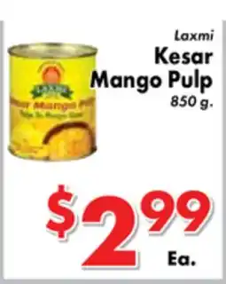 Valley Marketplace Laxmi Kesar Mango Pulp offer
