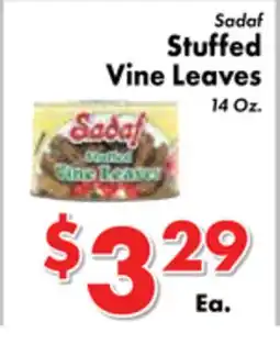 Valley Marketplace Sadaf Stuffed Vine Leaves offer