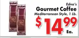 Valley Marketplace Edna's Gourmet Coffee offer