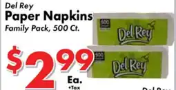 Valley Marketplace Paper Napkins offer