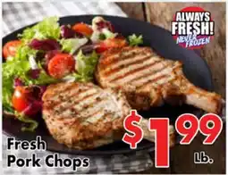 Valley Marketplace Fresh Pork Chops offer