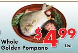 Valley Marketplace Whole Golden Pompano offer