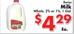 Valley Marketplace Swiss Milk offer