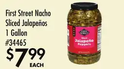 Smart & Final First Street Nacho Sliced Jalapeños offer