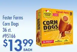 Smart & Final Foster Farms Corn Dogs offer