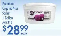 Smart & Final Premium Organic Acai Sorbet offer