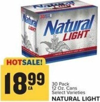 Food Lion Natural Light offer