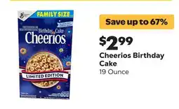 Grocery Outlet Birthday Cake offer