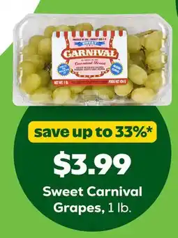 Grocery Outlet Carnival Sweet Carnival Grapes offer