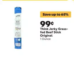 Grocery Outlet Grass-fed Beef Stick Original offer