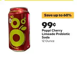 Grocery Outlet Cherry Limeade Prebiotic Soda offer