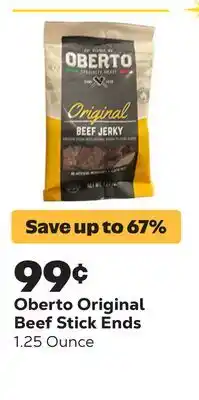 Grocery Outlet Original Beef Stick Ends offer