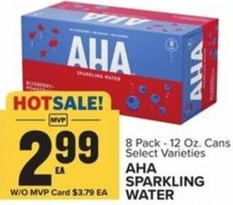 Food Lion AHA Sparkling Water offer