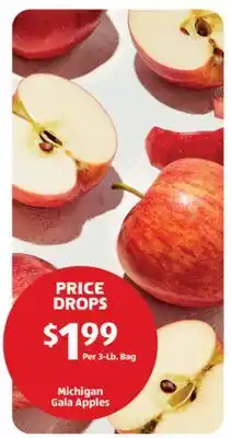 Aldi Michigan Gala Apples offer