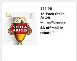 Walgreens Stella Artois offer