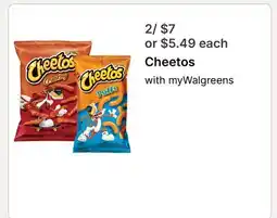 Walgreens Cheetos offer