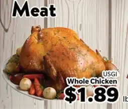 Living Fresh Market USGI Whole Chicken offer