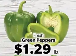 Living Fresh Market Fresh Green Peppers offer