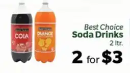 Living Fresh Market Best Choice Soda Drinks offer