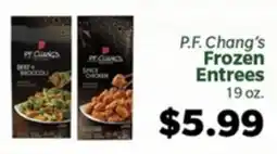 Living Fresh Market P.F. Chang's Frozen Entrees offer