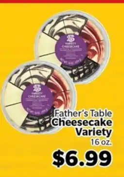 Living Fresh Market Father's Table Cheesecake Variety offer