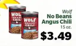 Living Fresh Market Wolf No Beans Angus Chili offer