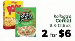 Living Fresh Market Kellogg's Cereal offer