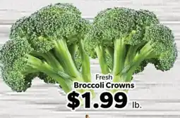 Living Fresh Market Fresh Broccoli Crowns offer