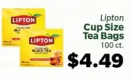 Living Fresh Market Lipton Cup Size Tea Bags offer