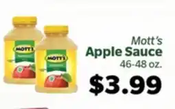 Living Fresh Market Mott's Apple Sauce offer