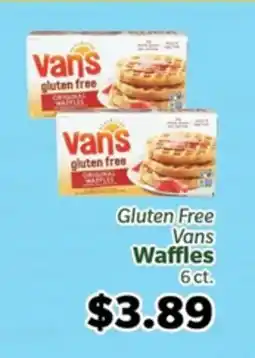 Living Fresh Market Gluten Free Vans Waffles offer
