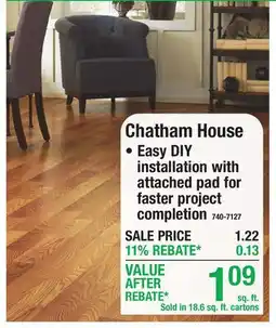Menards Chatham House offer