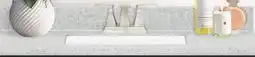 Menards Pewter Cultured Marble Vanity Top offer