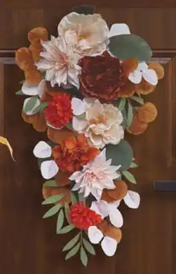 Menards 26H Teardrop Wreath offer