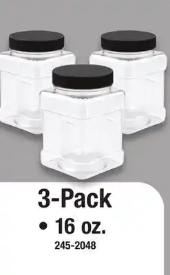 Menards 3-Pack Jars offer