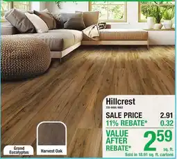 Menards Hillcrest FLOORING offer