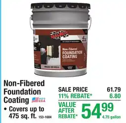 Menards Non-Fibered Foundation Coating FOUNDATION offer