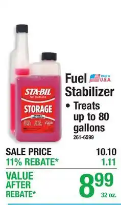 Menards Fuel Stabilizer offer