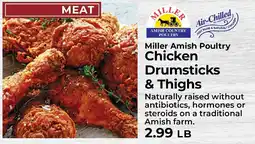 Sunset Foods Miller Amish Poultry Chicken Drumsticks & Thighs offer