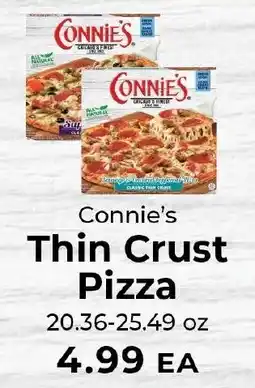 Sunset Foods Connie's Thin Crust Pizza offer