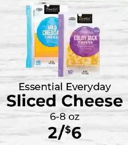 Sunset Foods Essential Everyday Sliced Cheese offer
